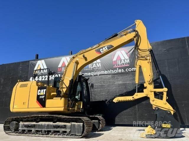 CAT 313FL Pásové rýpadlá