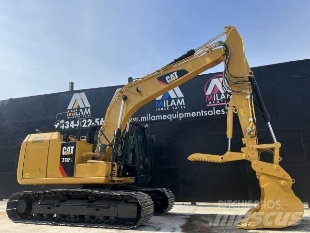 CAT 313FL Pásové rýpadlá