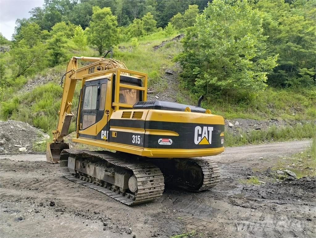CAT 315L Pásové rýpadlá