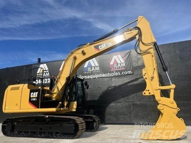 CAT 316EL Pásové rýpadlá