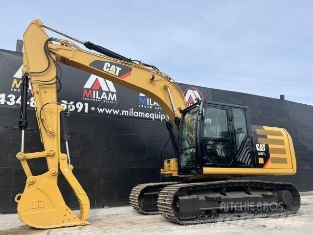 CAT 316FL Pásové rýpadlá