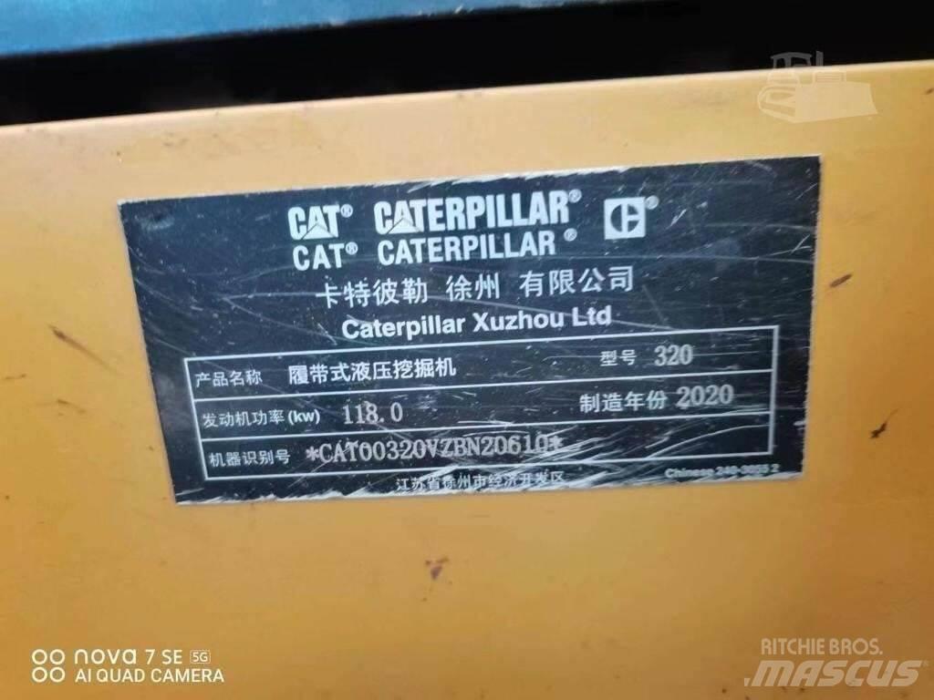 CAT 320 Pásové rýpadlá