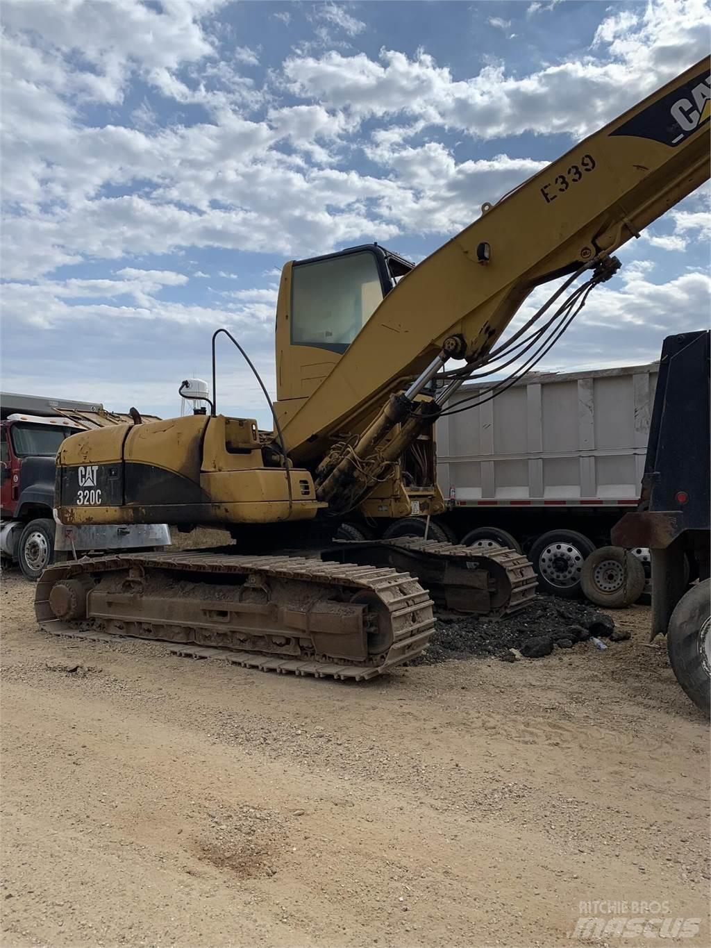 CAT 320C Pásové rýpadlá