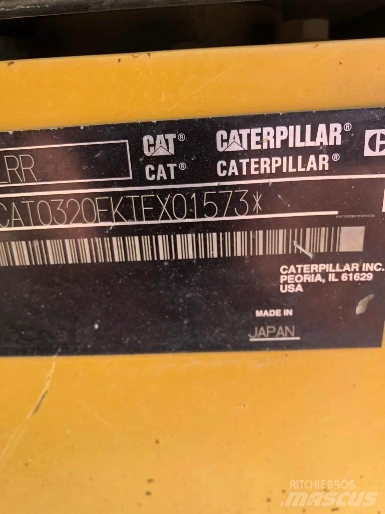CAT 320ELRR Pásové rýpadlá