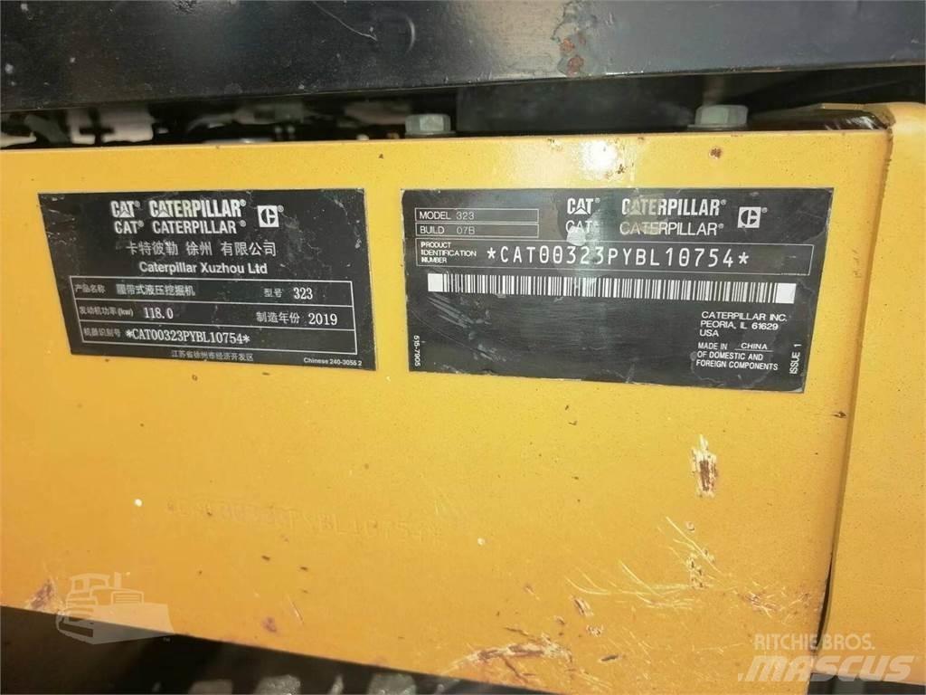CAT 323 Pásové rýpadlá
