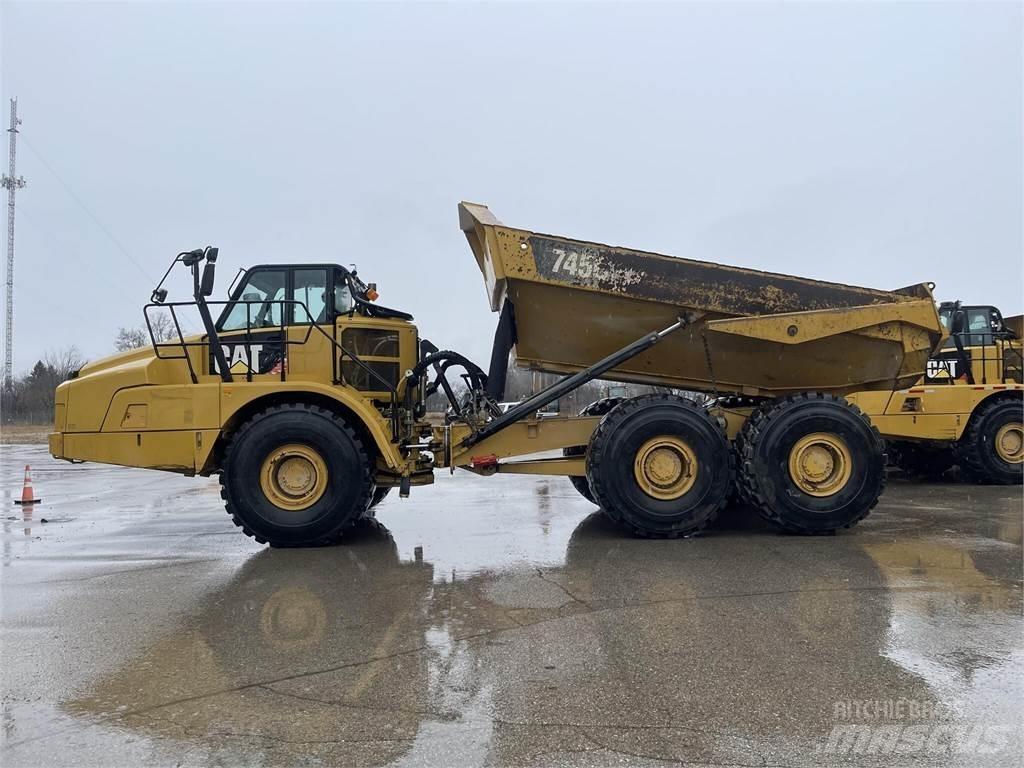 CAT 745C Kĺbové nákladné autá