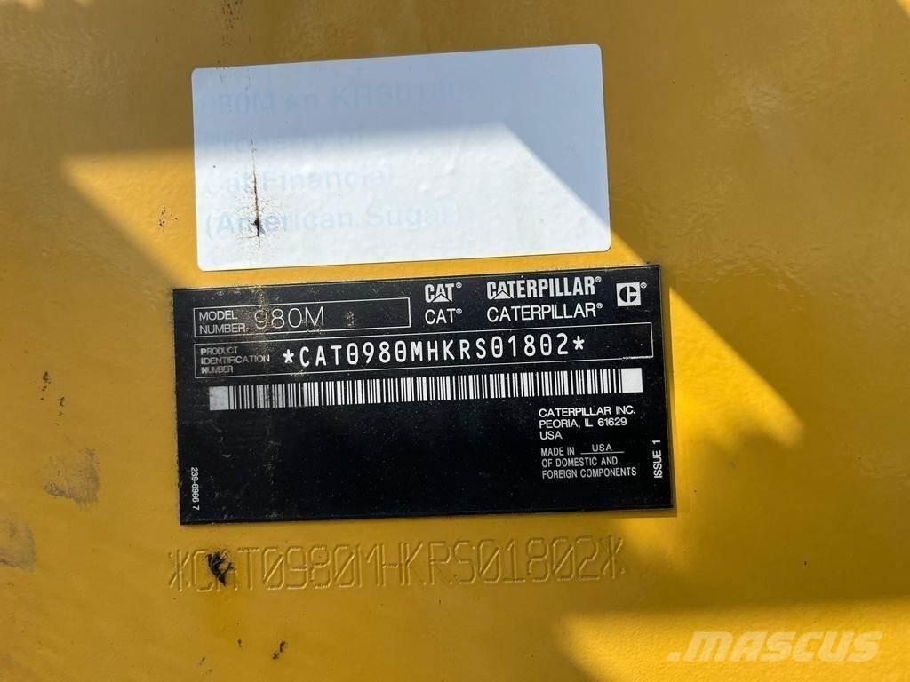 CAT 980M Kolesové nakladače
