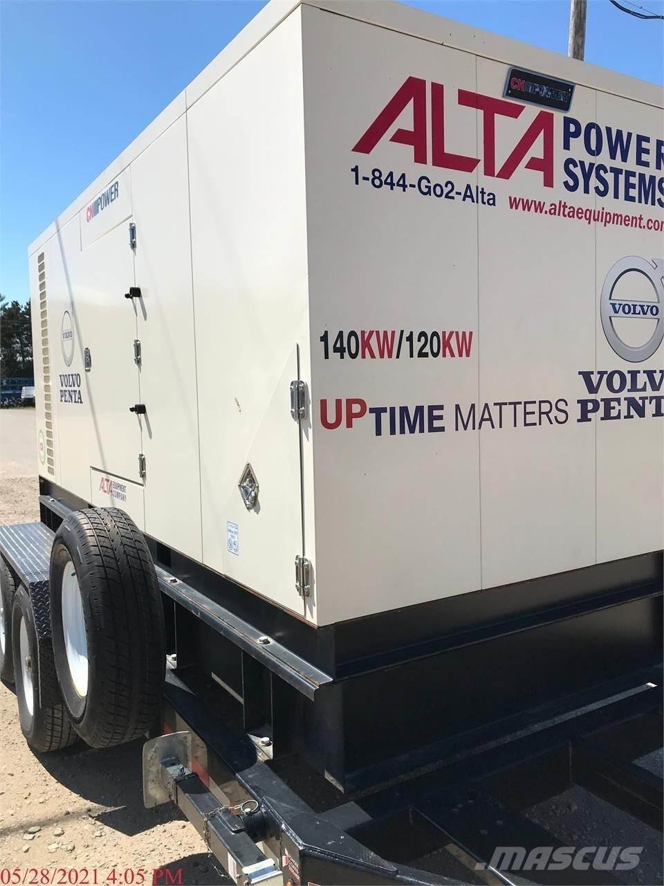  CK POWER 120 KW Ostatné generátory