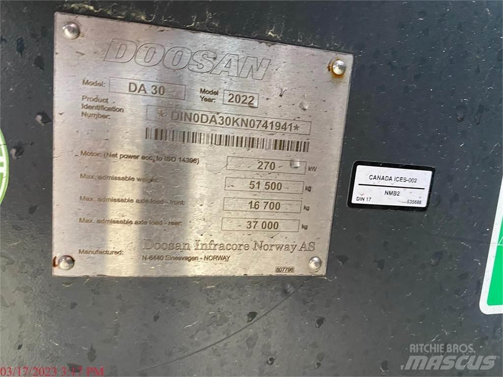 Develon DA30-5 Kĺbové nákladné autá