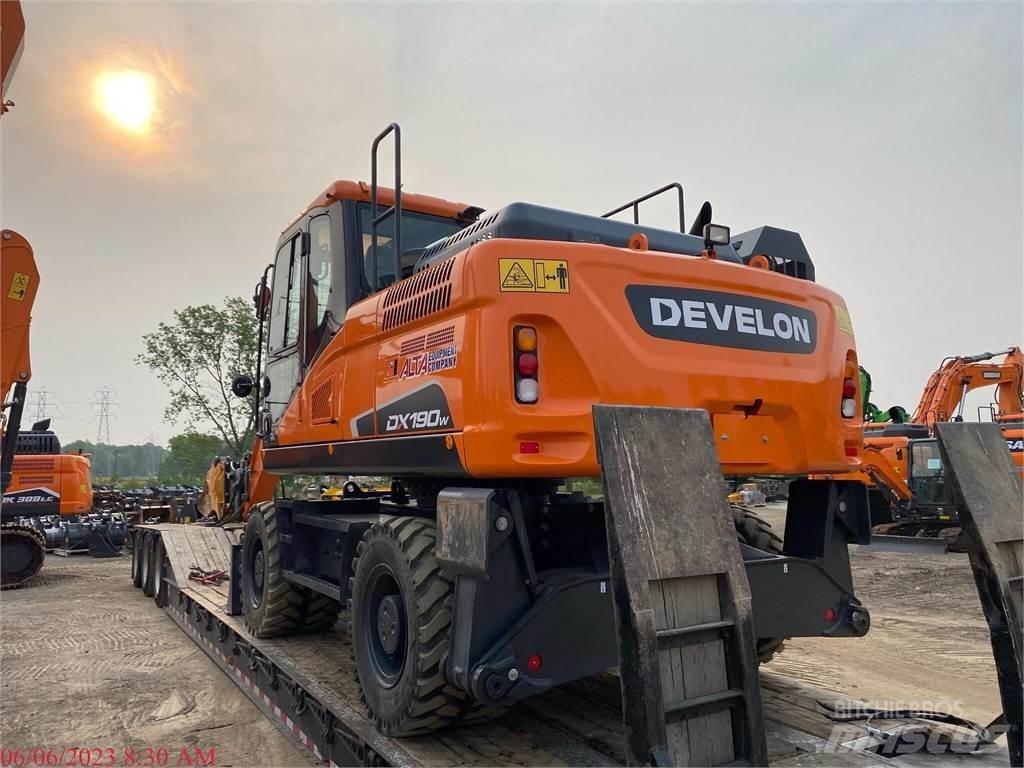 Develon DX190W-5 Kolesové rýpadlá