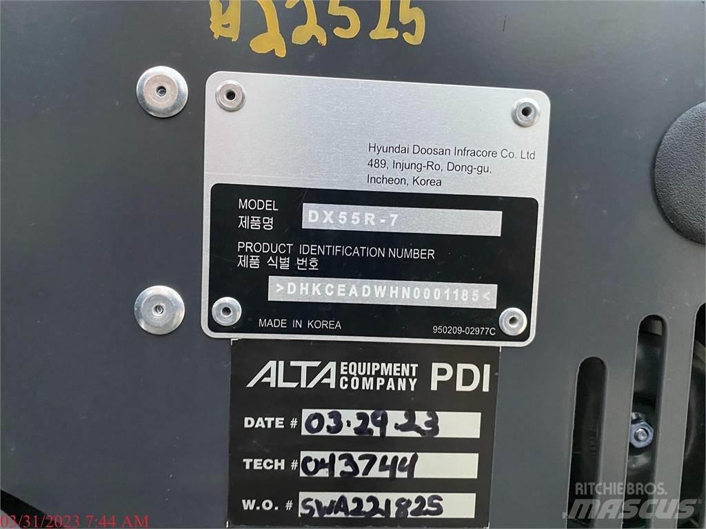 Develon DX55R-7 Mini rýpadlá < 7t