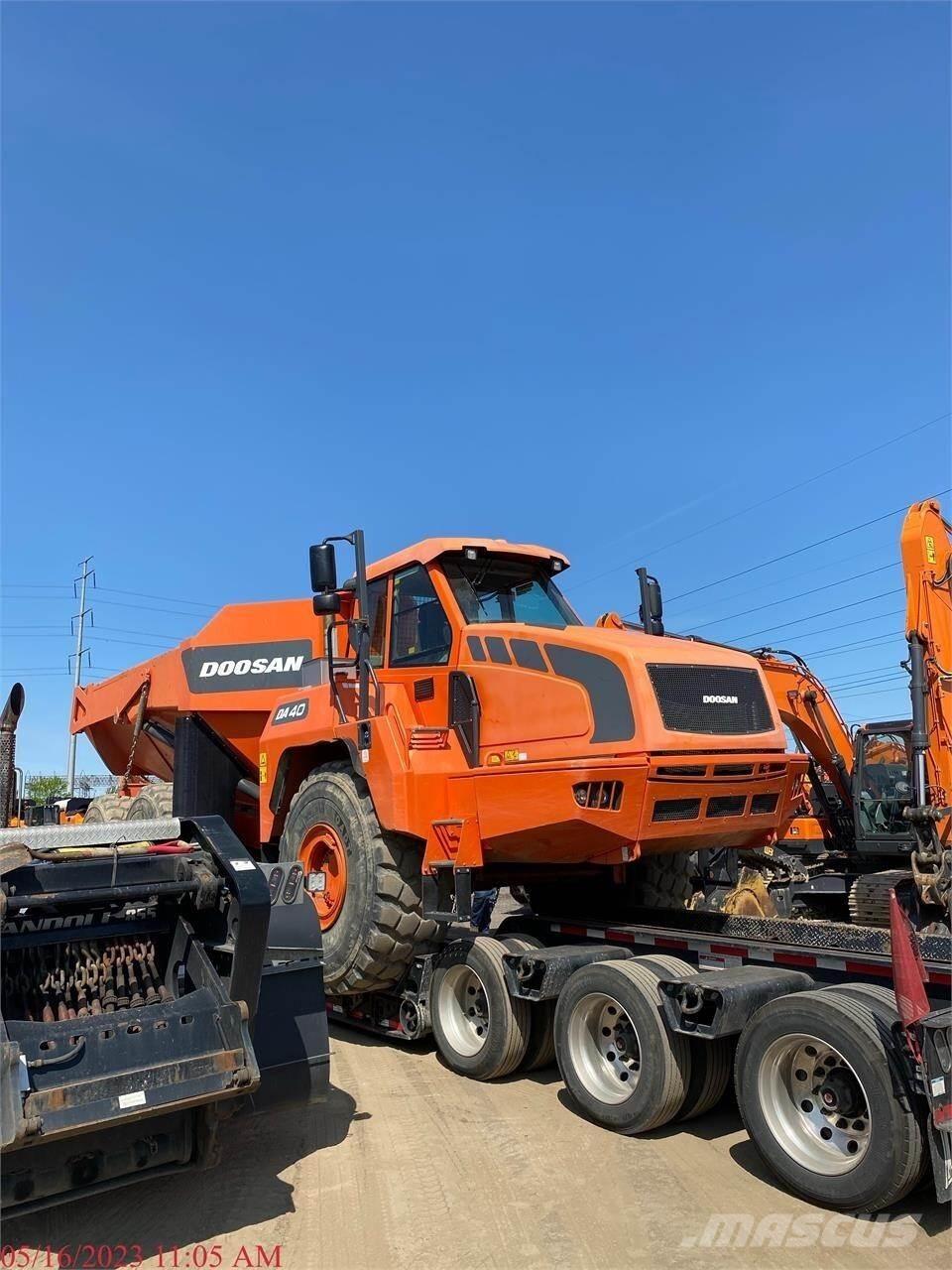 Doosan DA40-5 Kĺbové nákladné autá