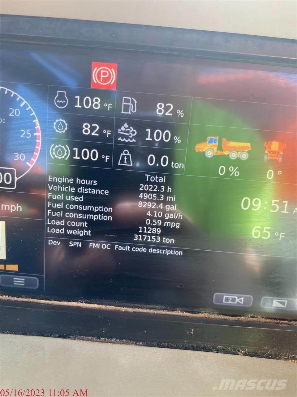 Doosan DA40-5 Kĺbové nákladné autá