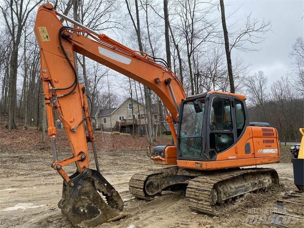 Doosan DX140 LC-3 Pásové rýpadlá