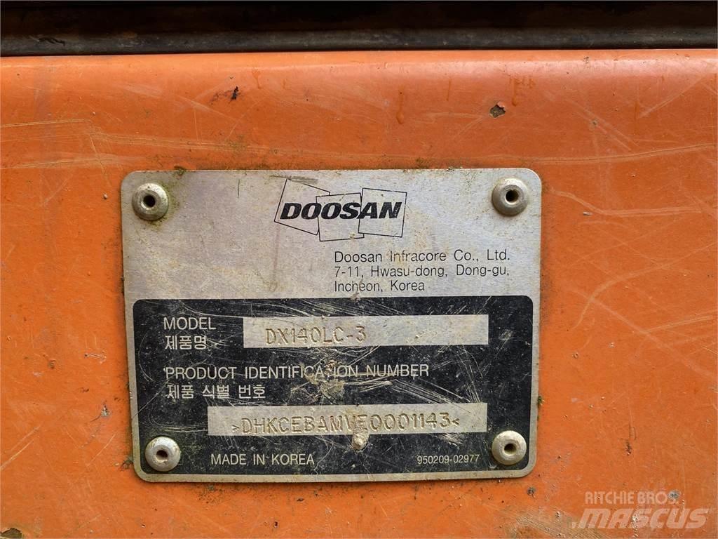 Doosan DX140 LC-3 Pásové rýpadlá