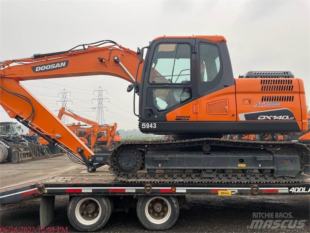 Doosan DX140 LC-5 Pásové rýpadlá