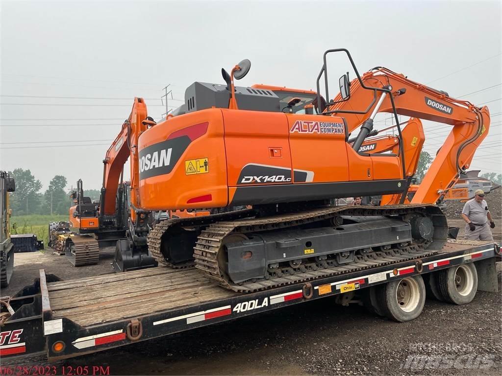 Doosan DX140 LC-5 Pásové rýpadlá