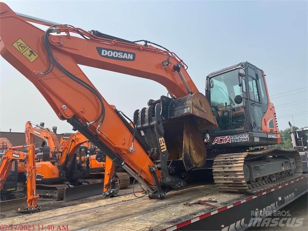 Doosan DX140 LC-5 Pásové rýpadlá