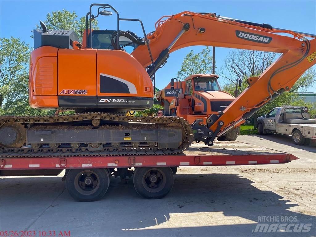 Doosan DX140 LCR-5 Pásové rýpadlá