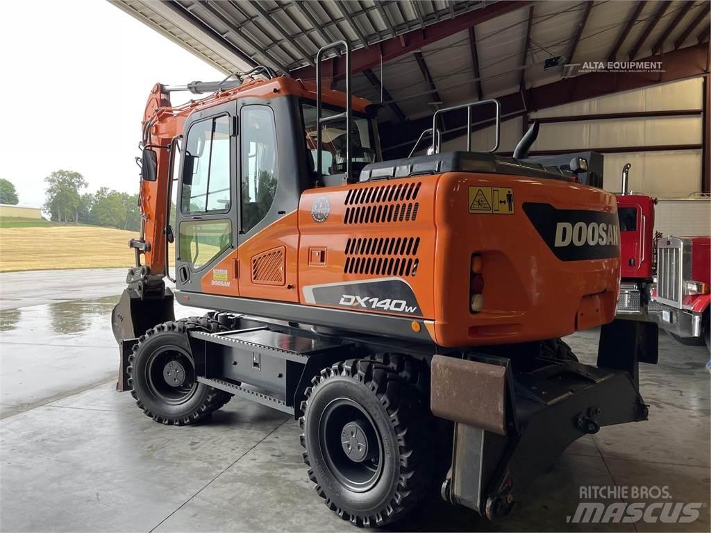Doosan DX140W-5 Kolesové rýpadlá