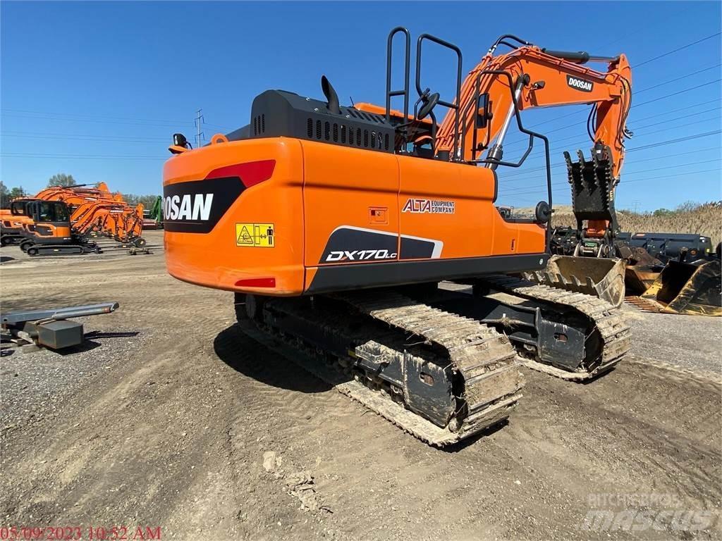 Doosan DX170 LC-5 Pásové rýpadlá