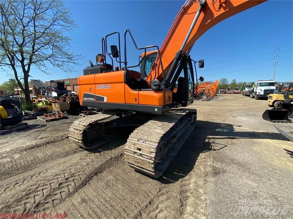 Doosan DX170 LC-5 Pásové rýpadlá