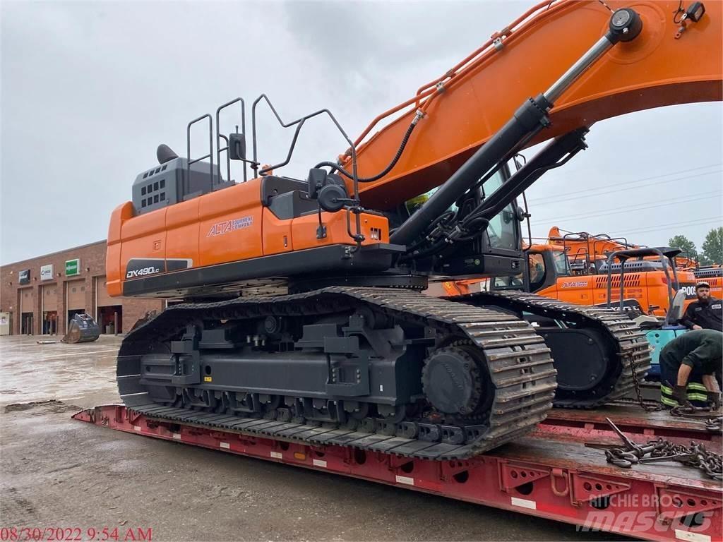 Doosan DX490 LC-5 Pásové rýpadlá