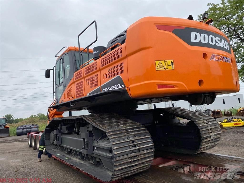 Doosan DX490 LC-5 Pásové rýpadlá