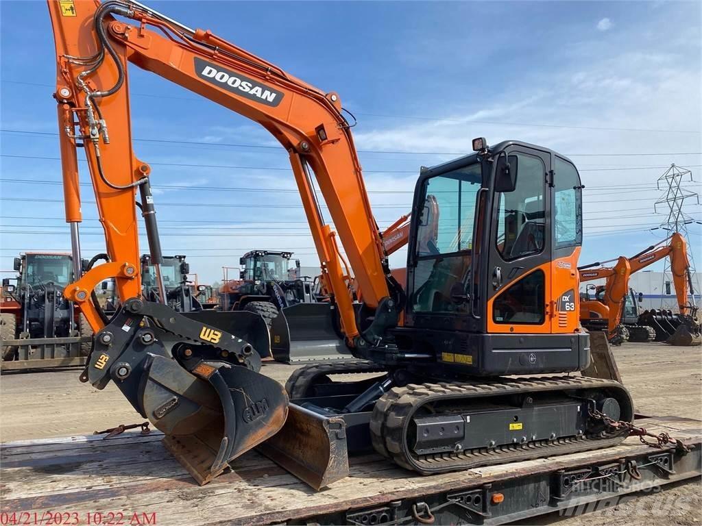 Doosan DX63-3 Pásové rýpadlá