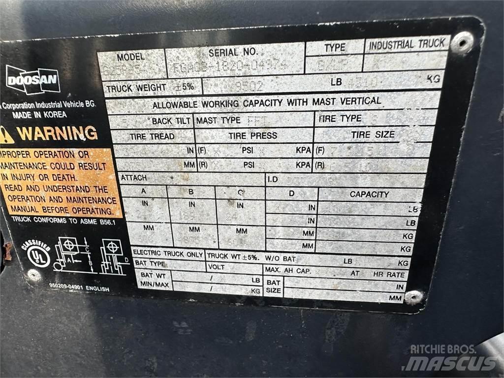 Doosan G25P-5 Iné