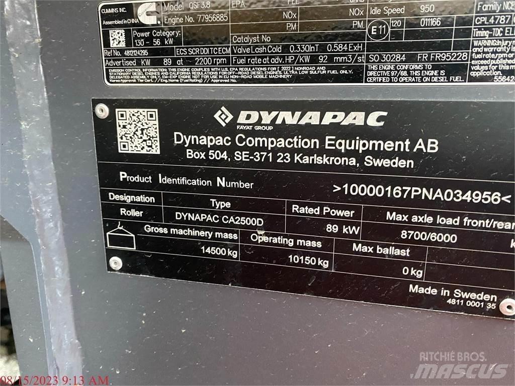 Dynapac CA2500D Tandemové valce