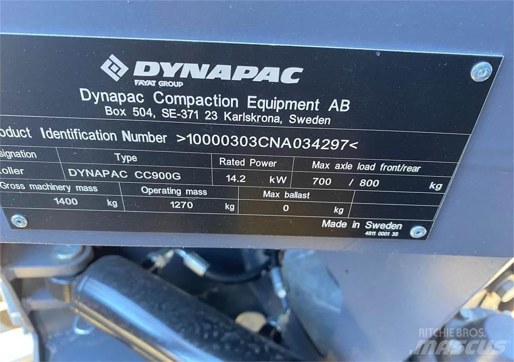 Dynapac CC900G Tandemové valce