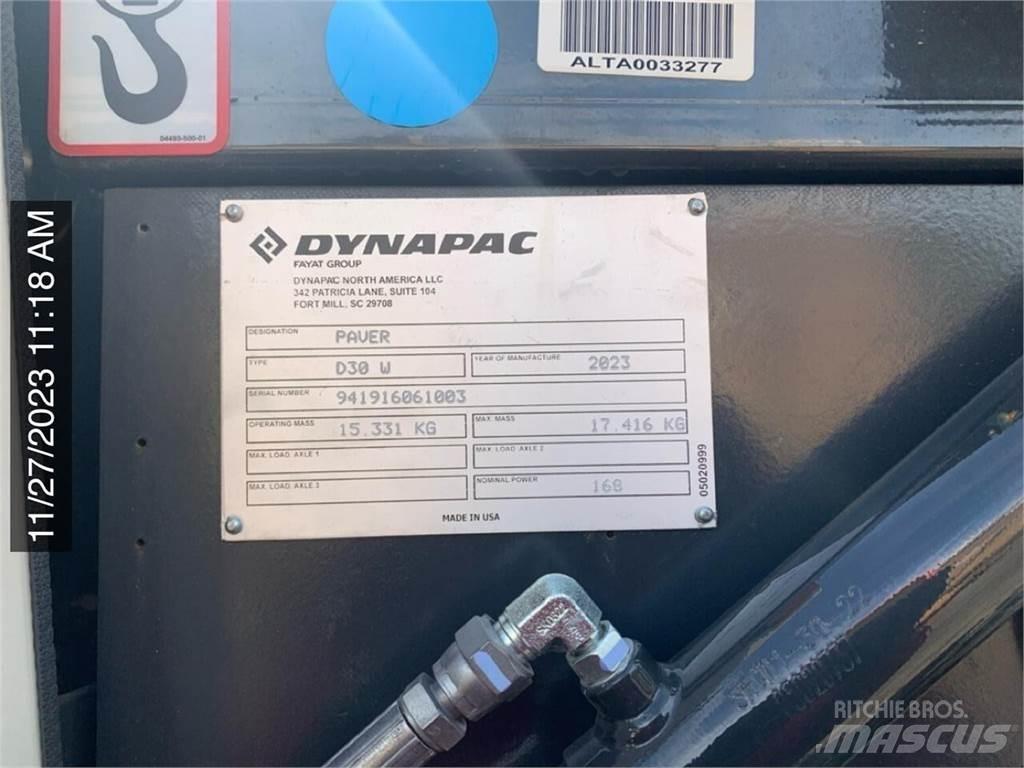 Dynapac D30W Finišéry