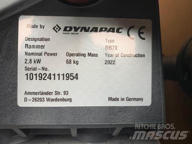 Dynapac DR7X Vlečné vibračné valce