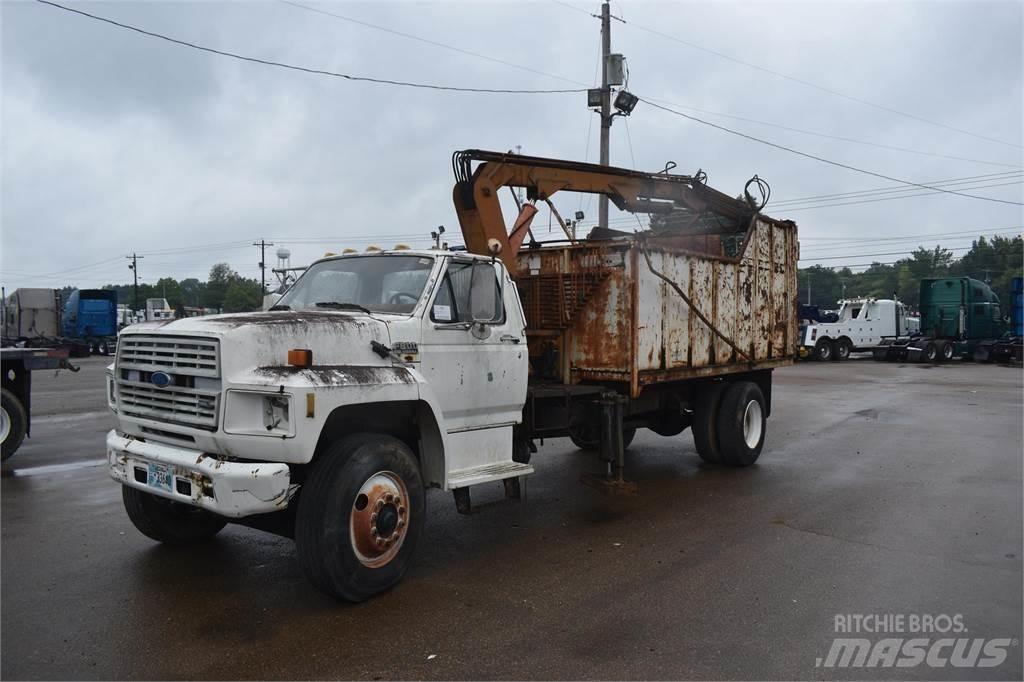 Ford F800 Autožeriavy, hydraulické ruky