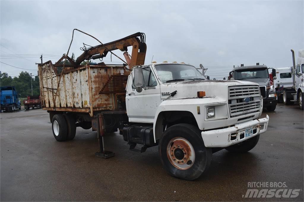 Ford F800 Autožeriavy, hydraulické ruky