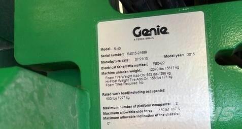 Genie S40 Teleskopické plošiny