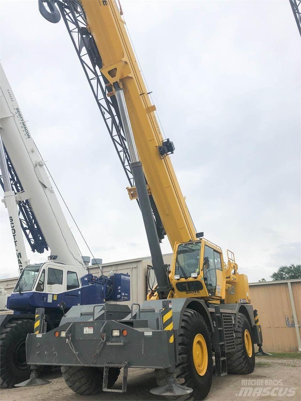 Grove RT890E Žeriavy pre ťažký terén