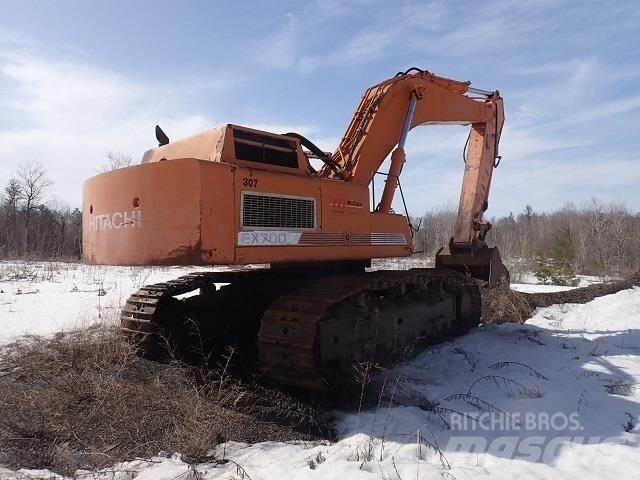 Hitachi EX700 Pásové rýpadlá
