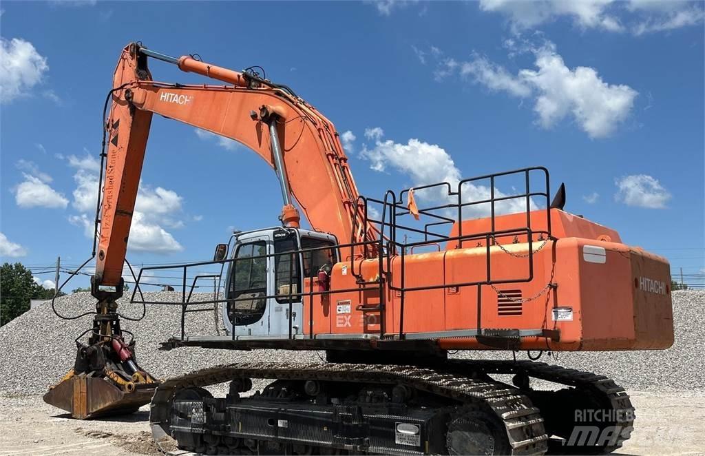 Hitachi EX750-5 Pásové rýpadlá