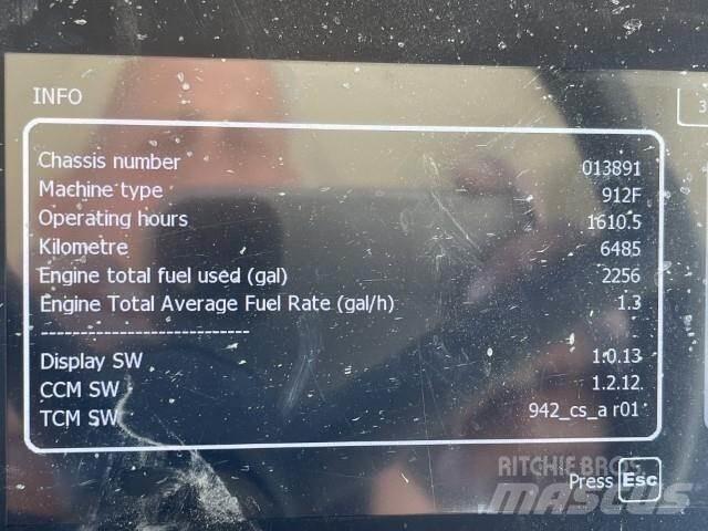 Hydrema 912HM Kĺbové nákladné autá