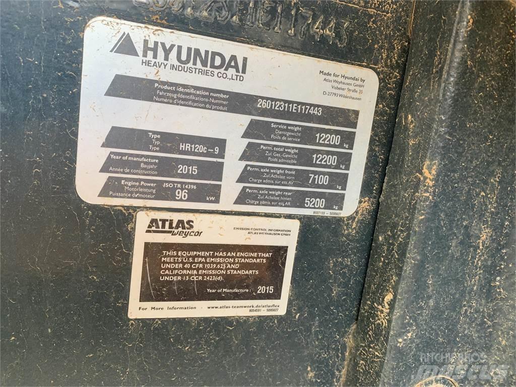 Hyundai HR120C-9 Tandemové valce