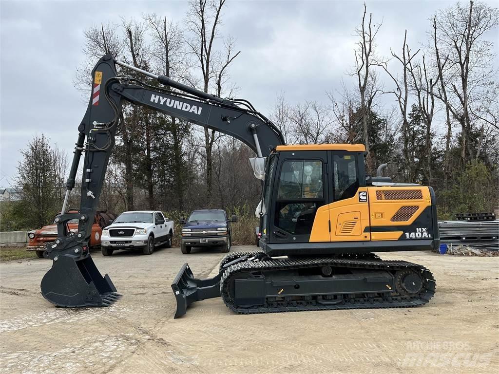 Hyundai HX140AL Pásové rýpadlá