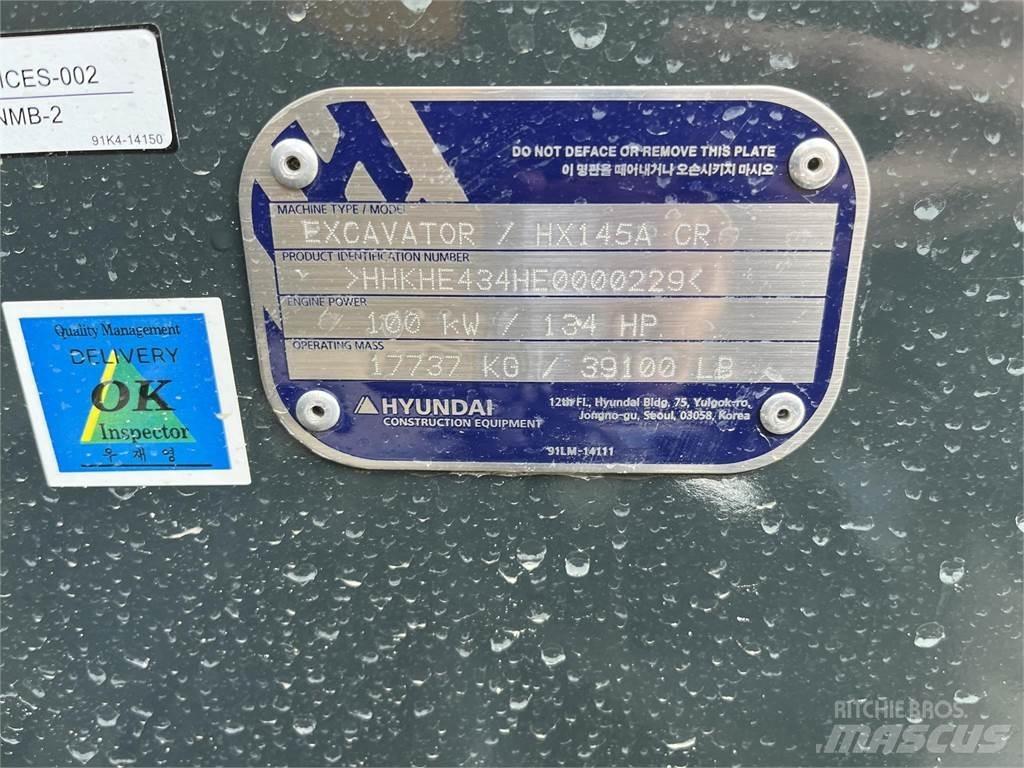 Hyundai HX145A LCR Pásové rýpadlá