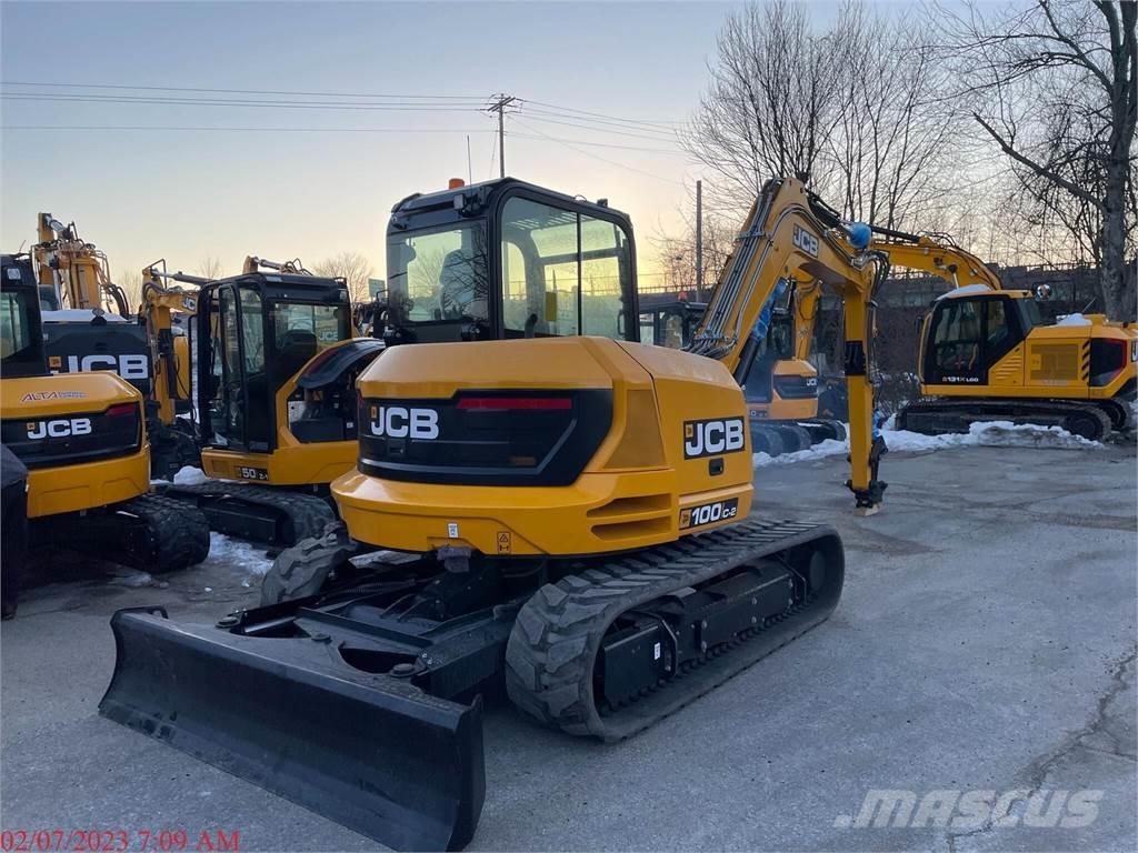 JCB 100C-2 Pásové rýpadlá