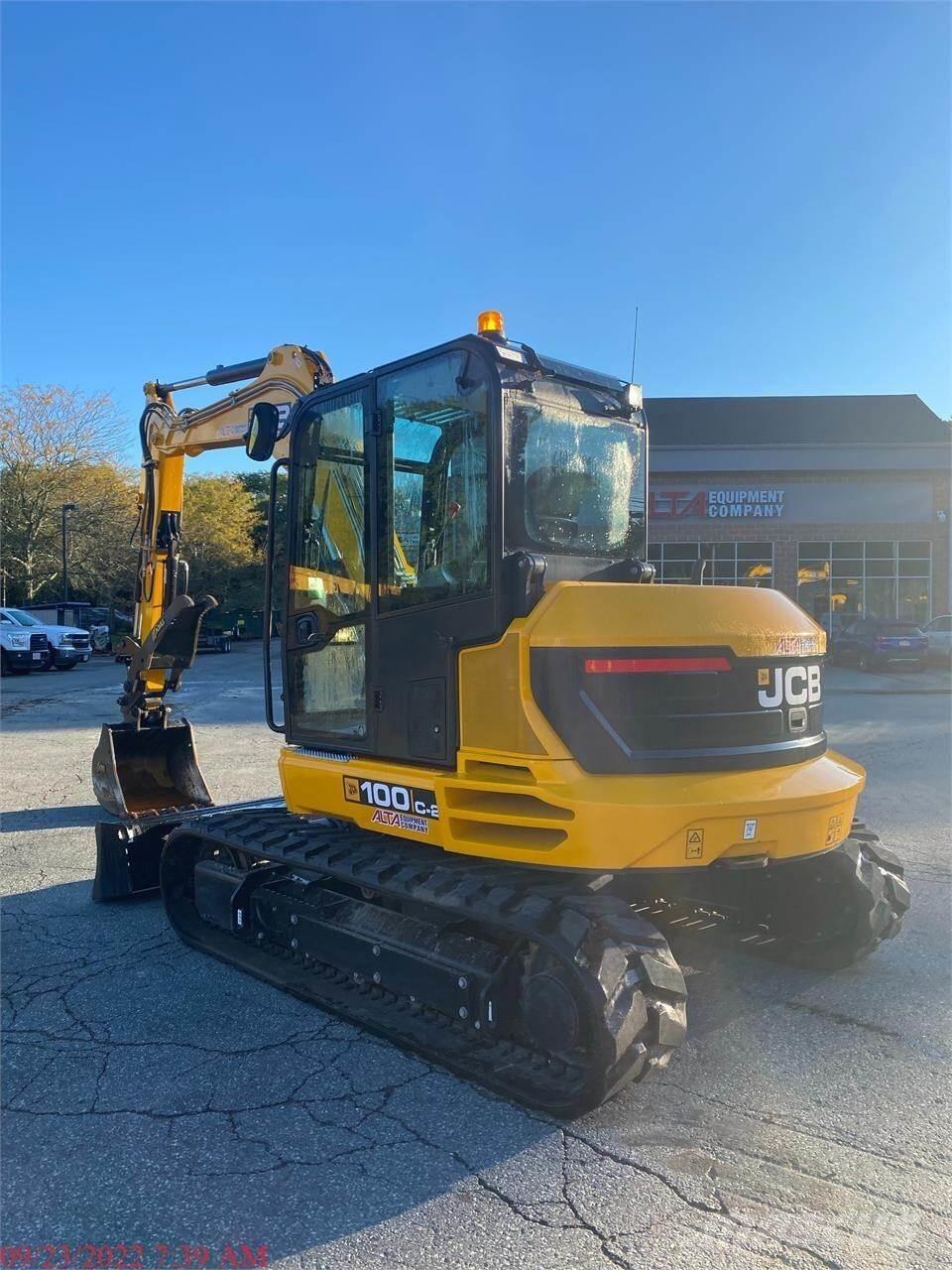 JCB 100C-2 Pásové rýpadlá