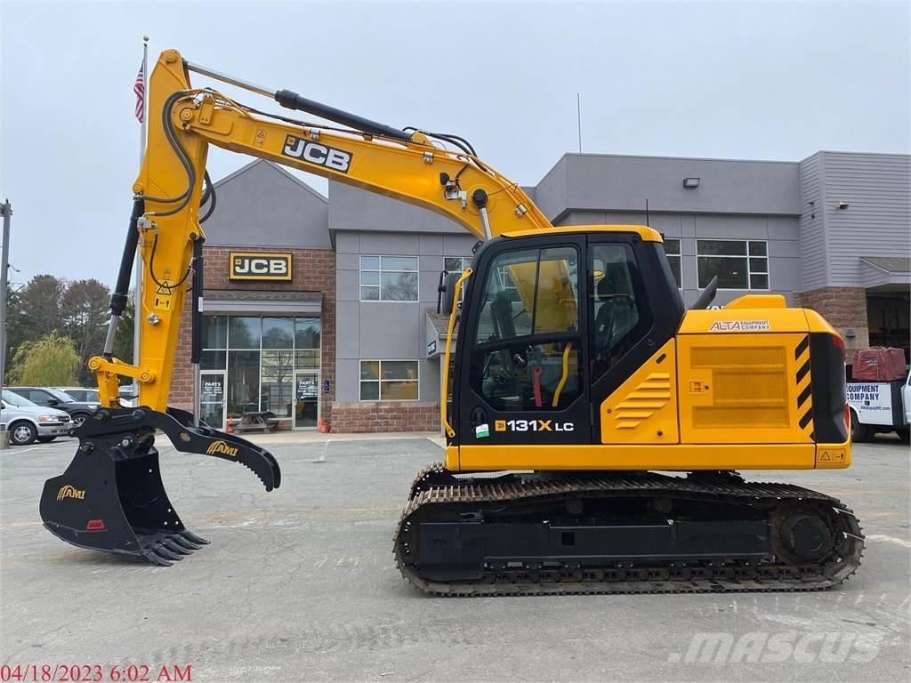 JCB 131X LC Pásové rýpadlá