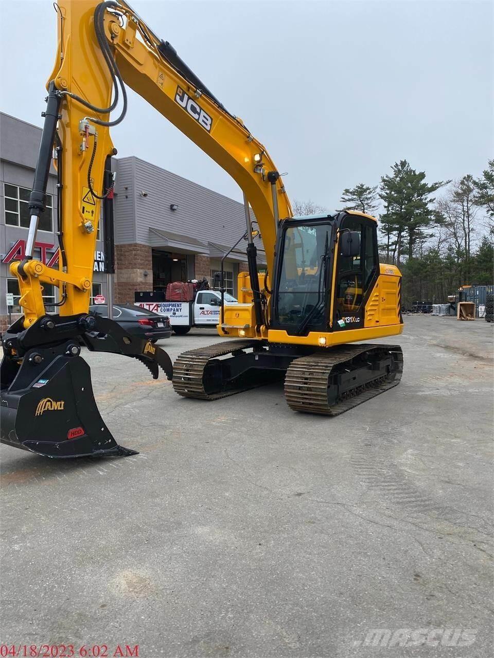 JCB 131X LC Pásové rýpadlá
