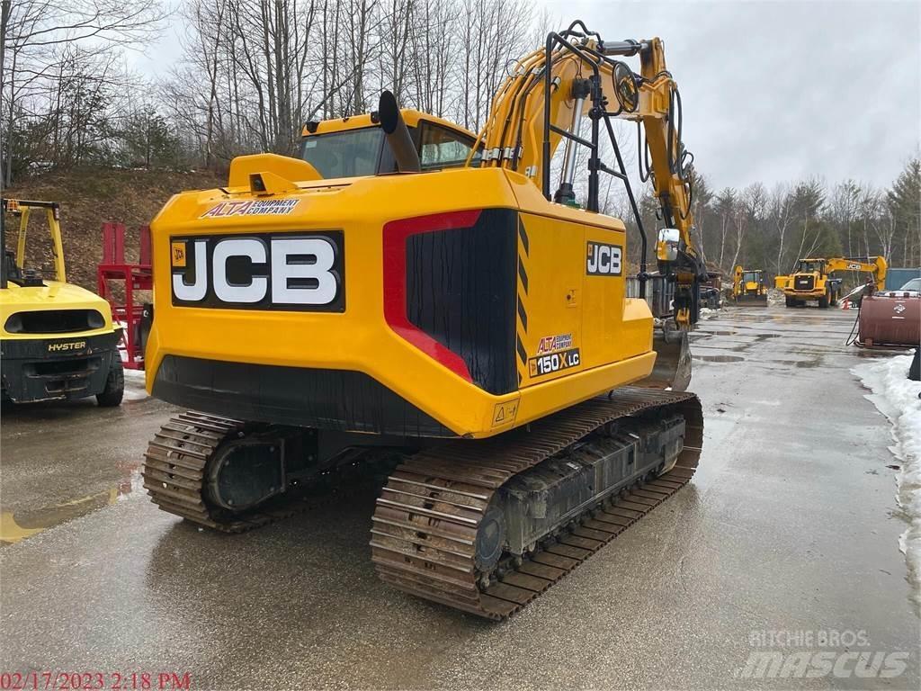 JCB 150X Pásové rýpadlá
