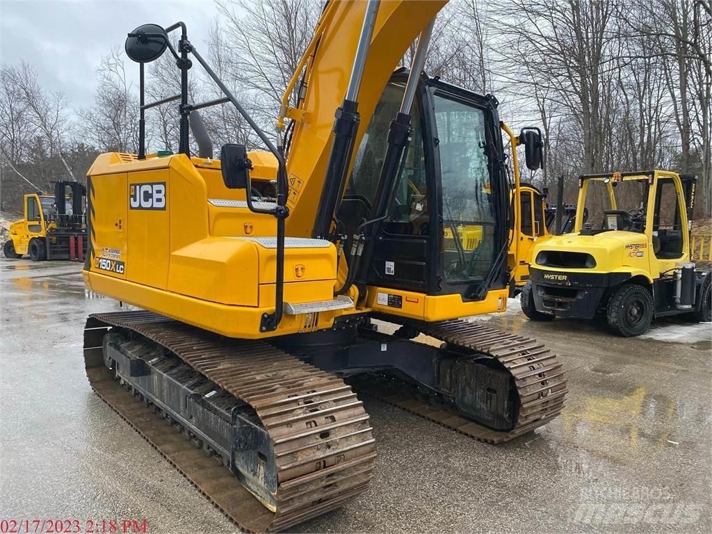JCB 150X Pásové rýpadlá